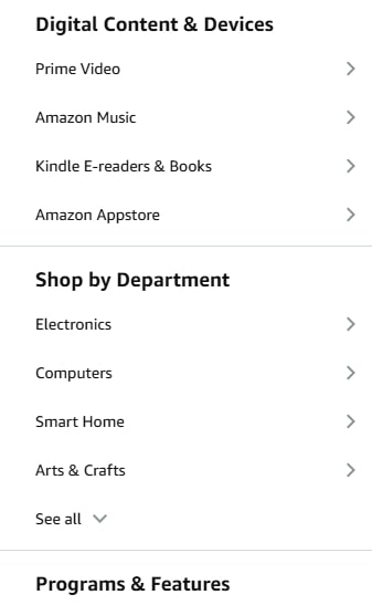 Amazon Trade Names