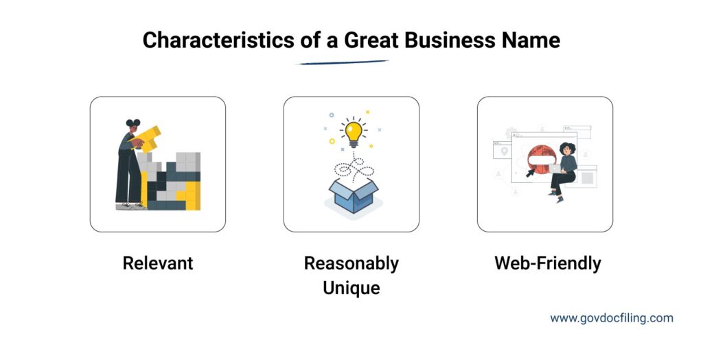 Characteristics of a great business name
